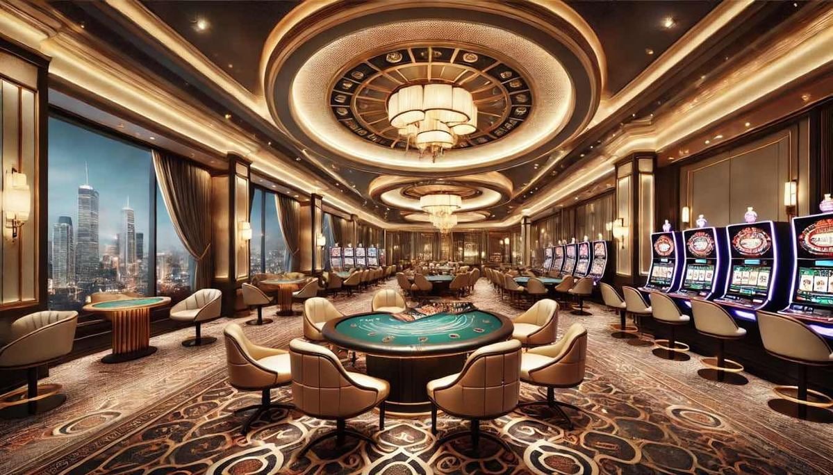 Tampilan antarmuka pemilihan strategi kartu di meja Infinite Blackjack pantai4d